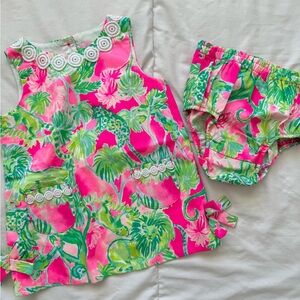 Lilly Pulitzer Kids 2 piece baby set